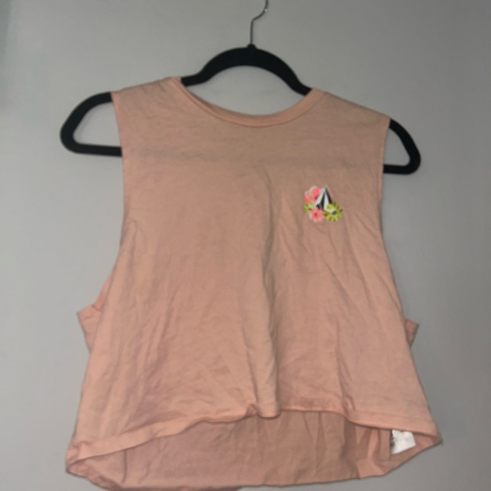 Volcom Organic Cotton Pink Tee